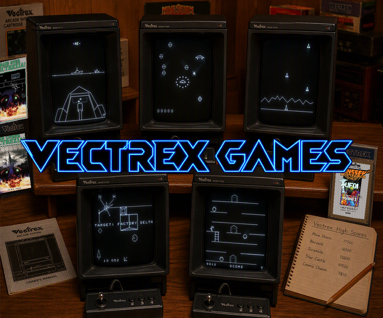 Reders Vectrex Games