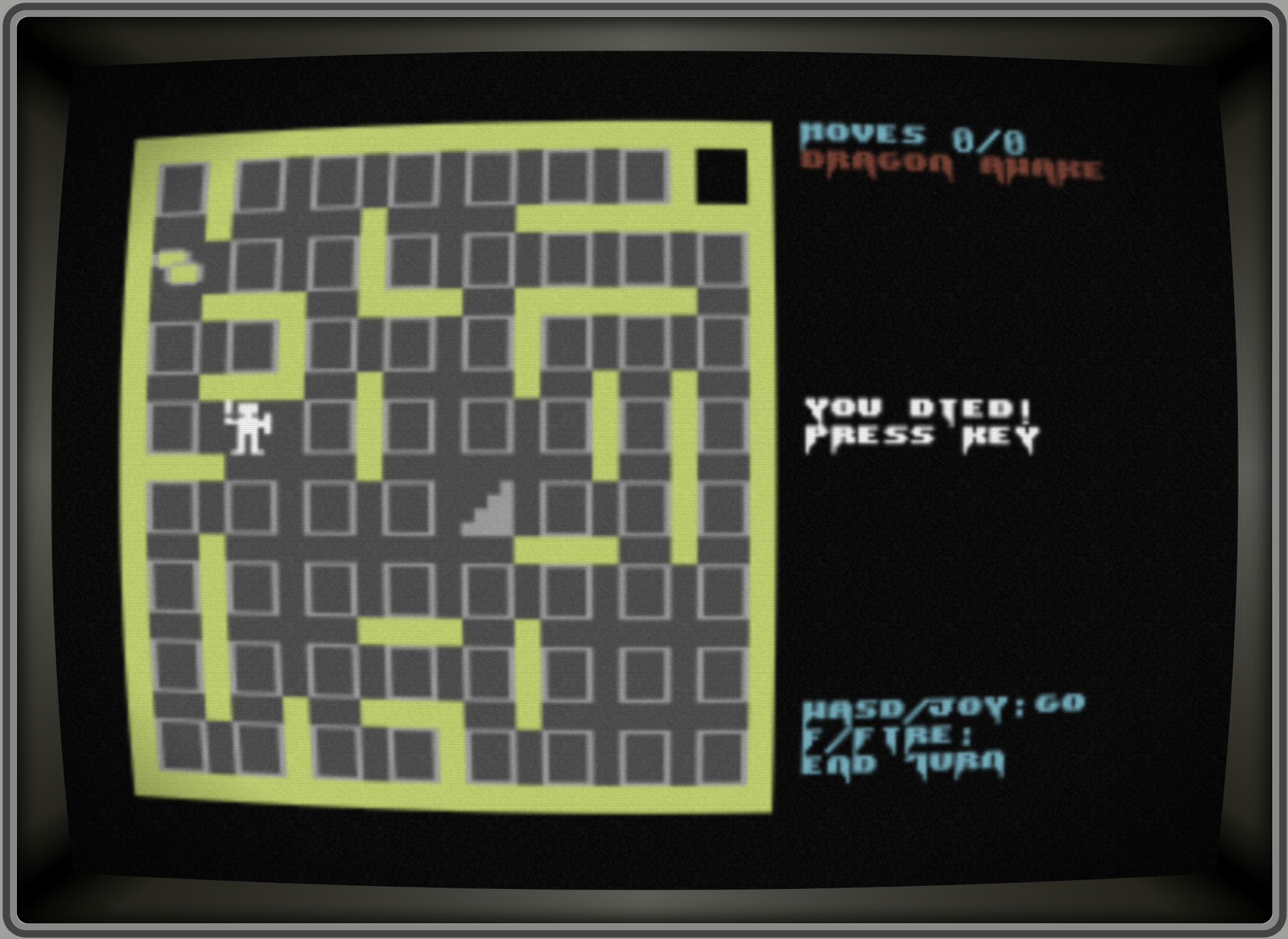 Grimlor's Labyrinth c64